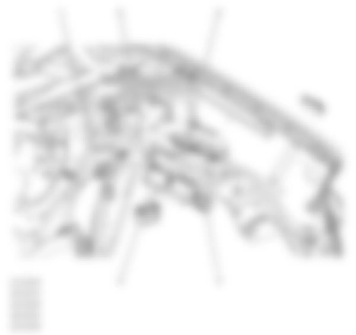 Chevrolet Tahoe Hybrid 2010 - Component Locations -  Left Rear Of Engine Compartment (Hybrid)