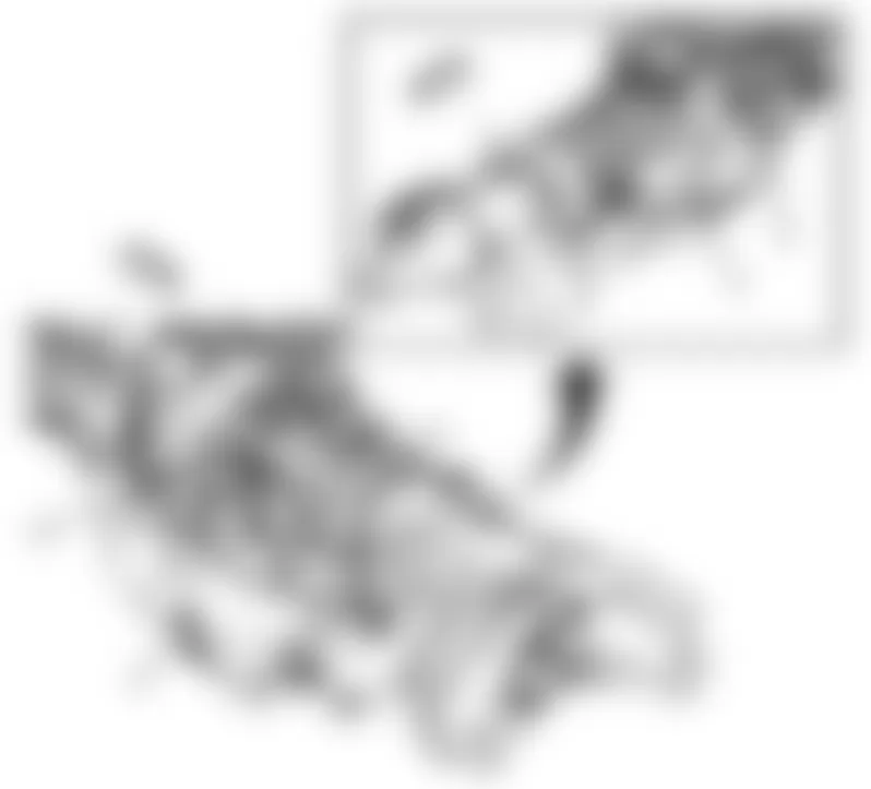Chevrolet Tahoe Hybrid 2010 - Component Locations -  Engine & Transmission (Except Hybrid)