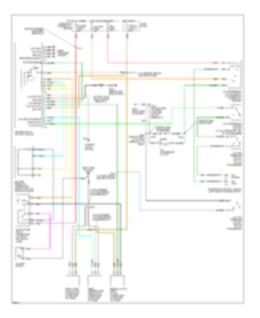 6 5L VIN S A C Wiring Diagram for Chevrolet Tahoe 1998