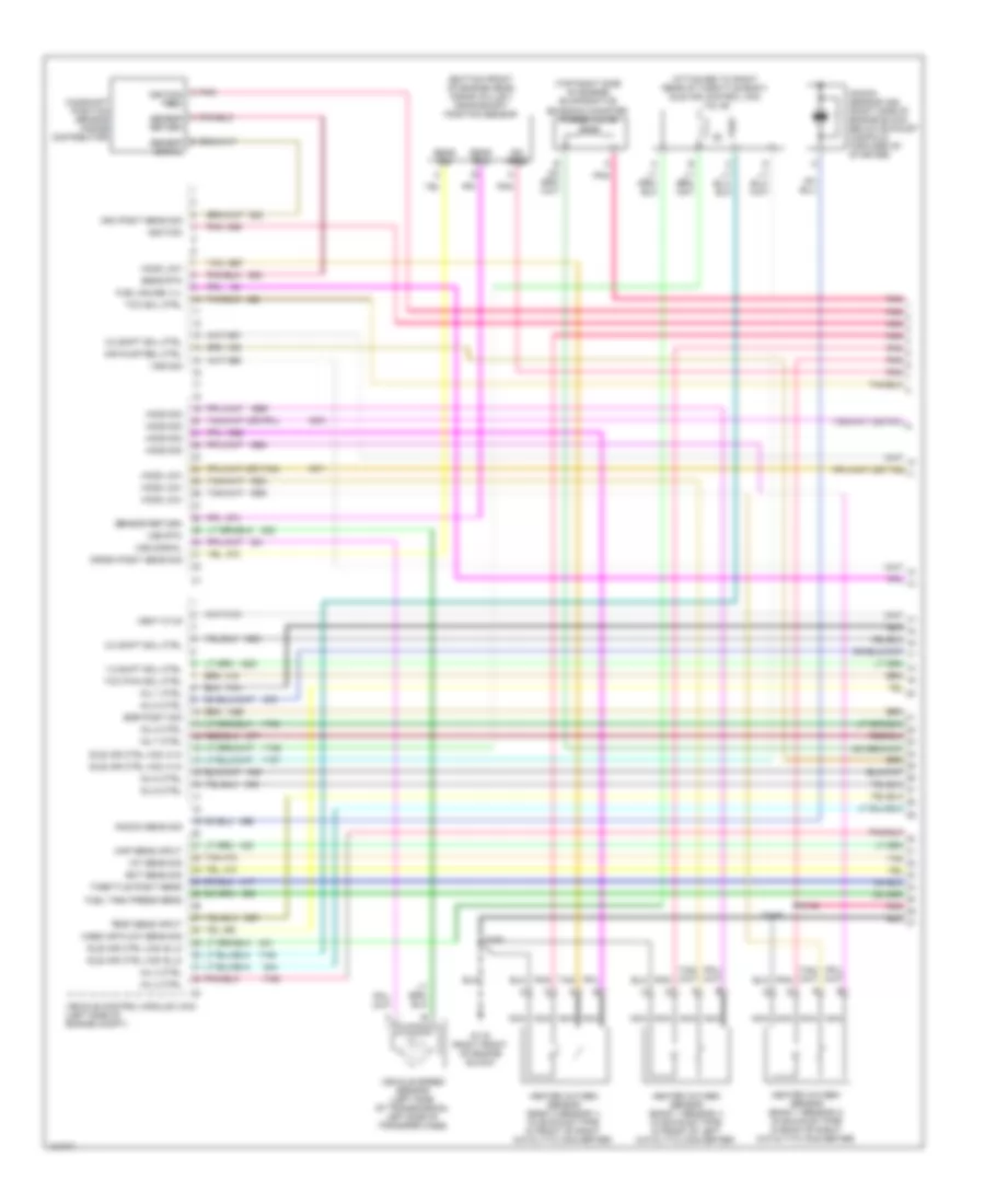 5 7L VIN R Engine Performance Wiring Diagrams 1 of 4 for Chevrolet Tahoe 1998