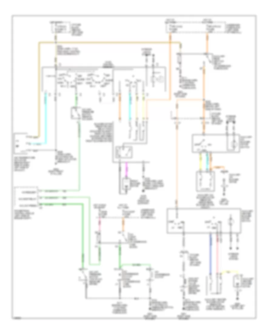 Manual AC Wiring Diagram for Chevrolet Astro 2001