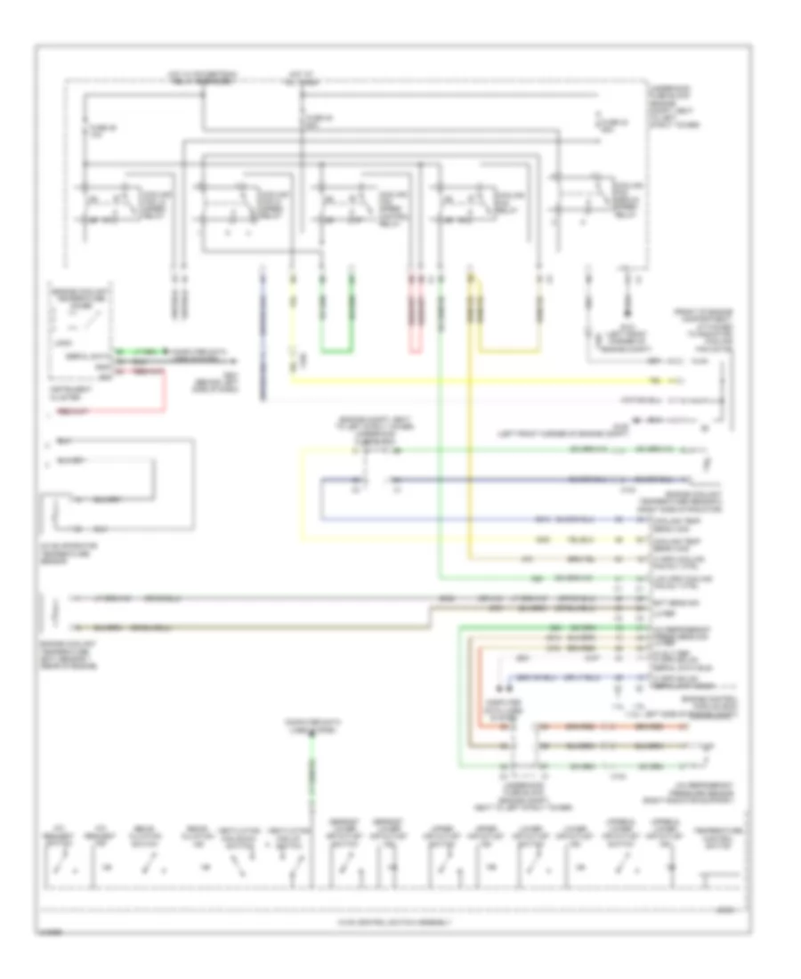 Manual A C Wiring Diagram 2 of 2 for Chevrolet Cruze LTZ 2011