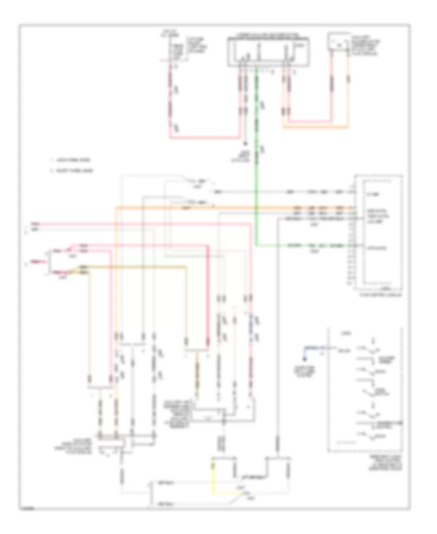 Manual AC Wiring Diagram (4 of 4) for Chevrolet Suburban 1500 LT 2014