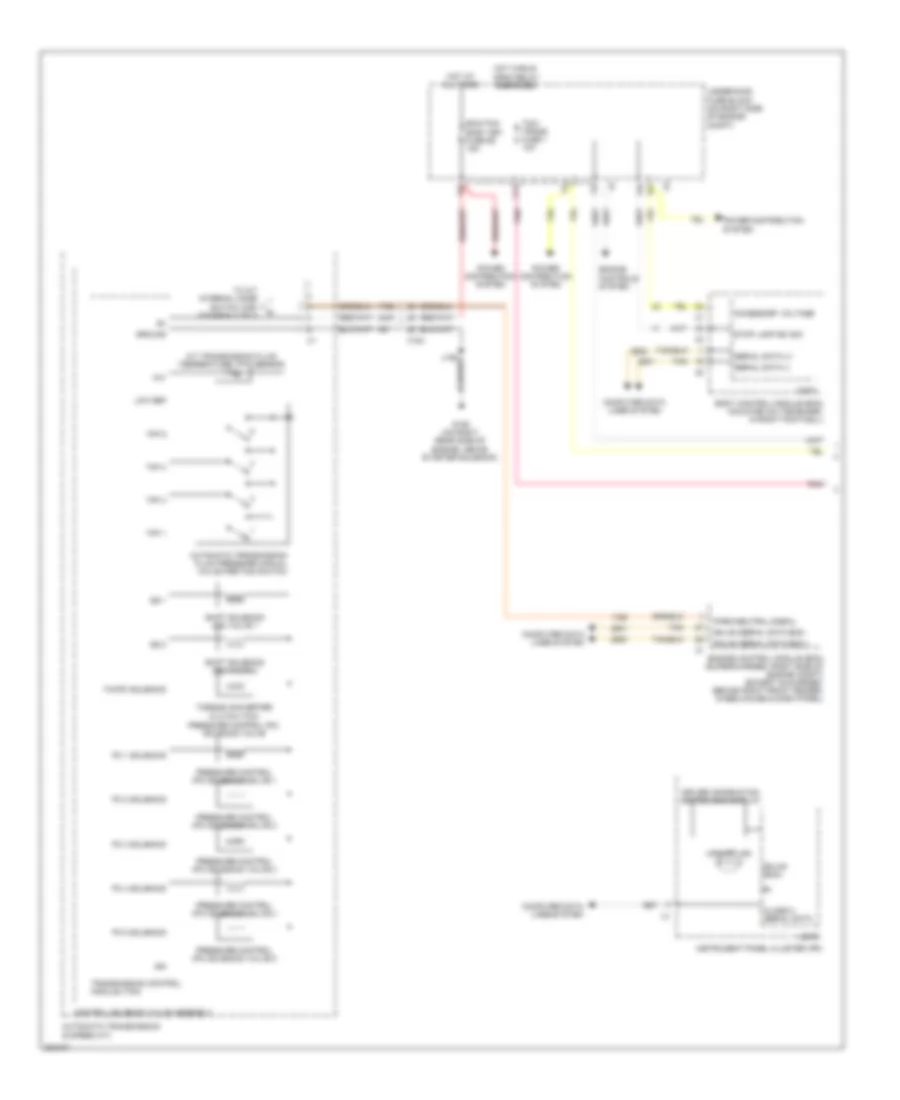Transmission Wiring Diagram 1 of 2 for Chevrolet Corvette 2013