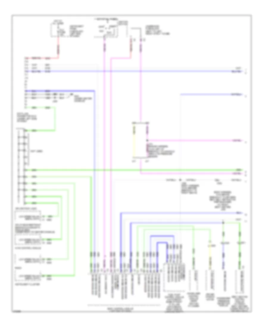 Computer Data Lines Wiring Diagram 1 of 2 for Chevrolet Sonic LT 2012