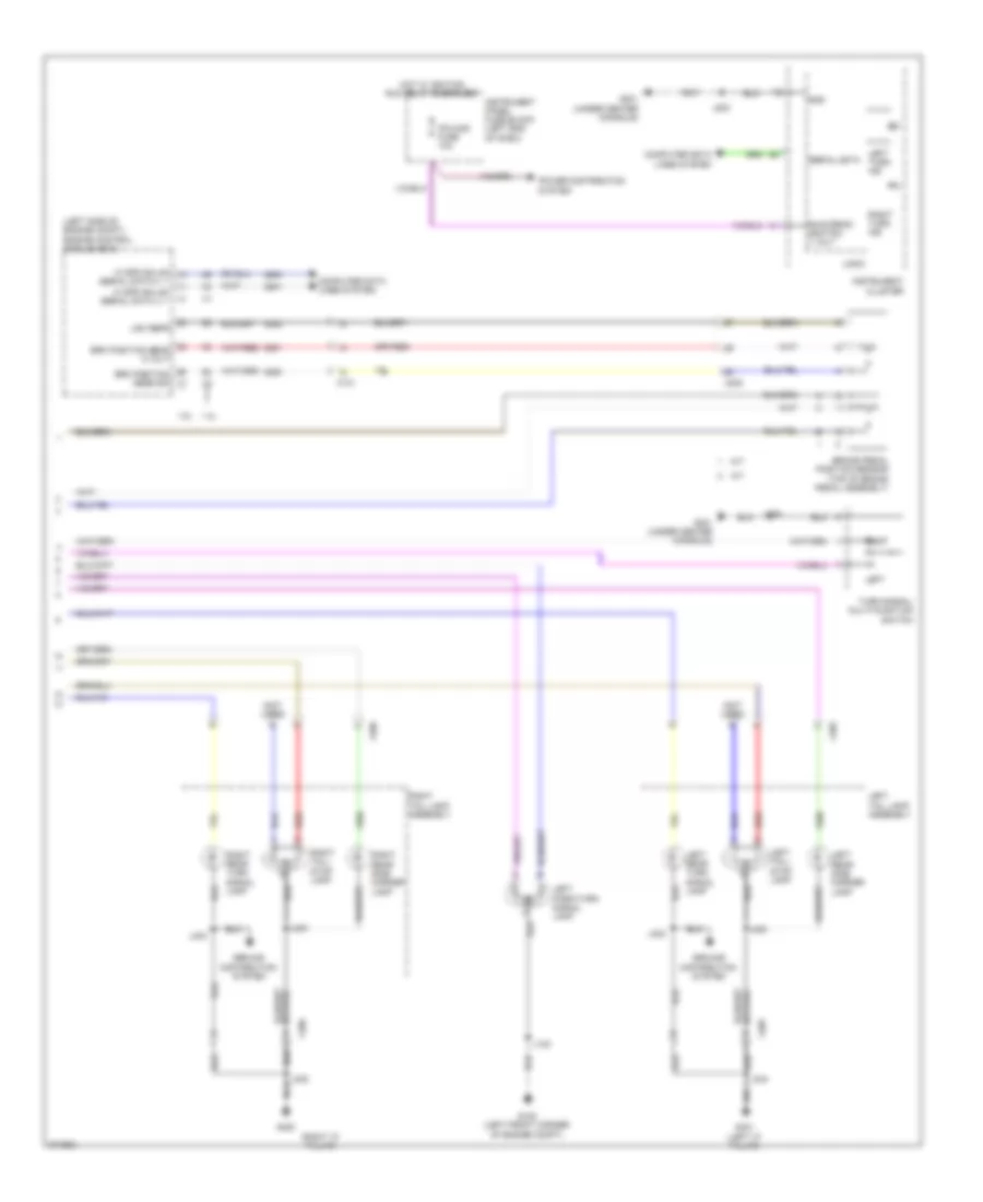 Exterior Lamps Wiring Diagram (2 of 2) for Chevrolet Sonic LT 2012