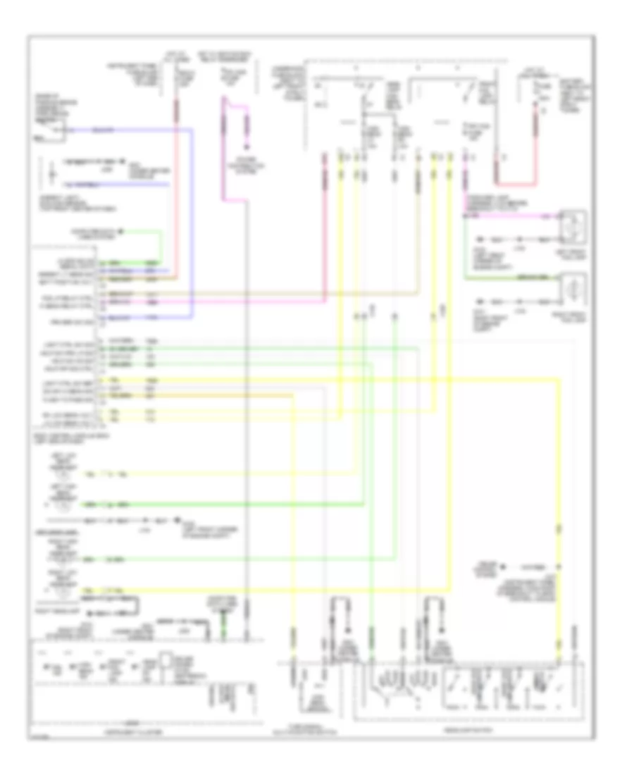 Headlights Wiring Diagram for Chevrolet Sonic LT 2012