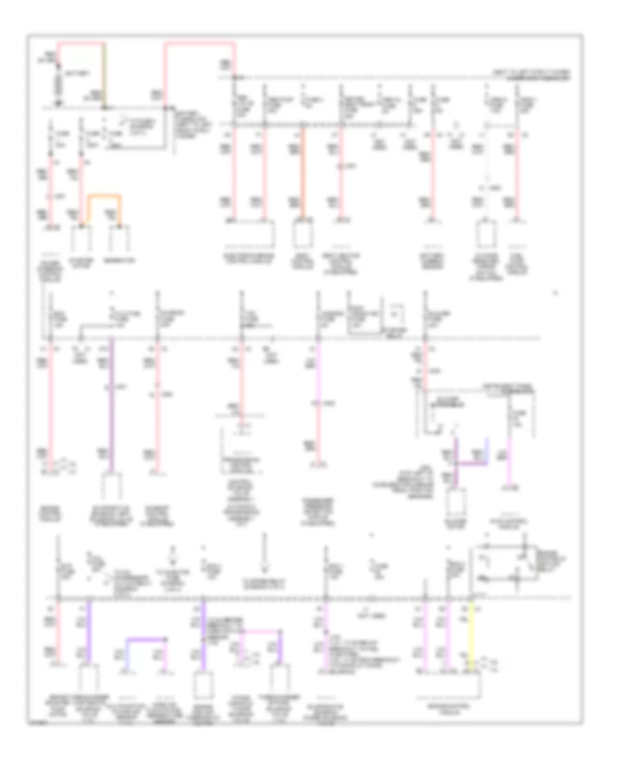 Power Distribution Wiring Diagram 1 of 4 for Chevrolet Sonic LT 2012