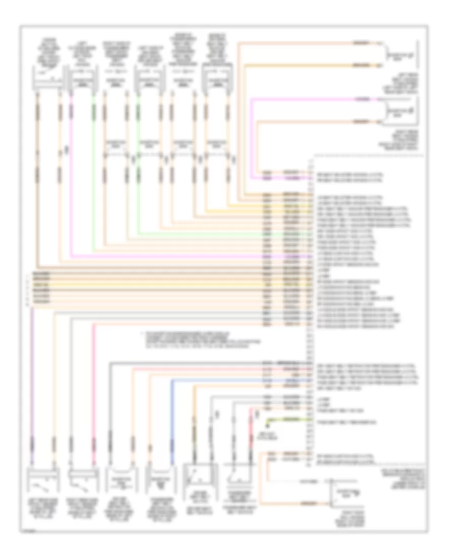 Supplemental Restraints Wiring Diagram (2 of 2) for Chevrolet Sonic LT 2012