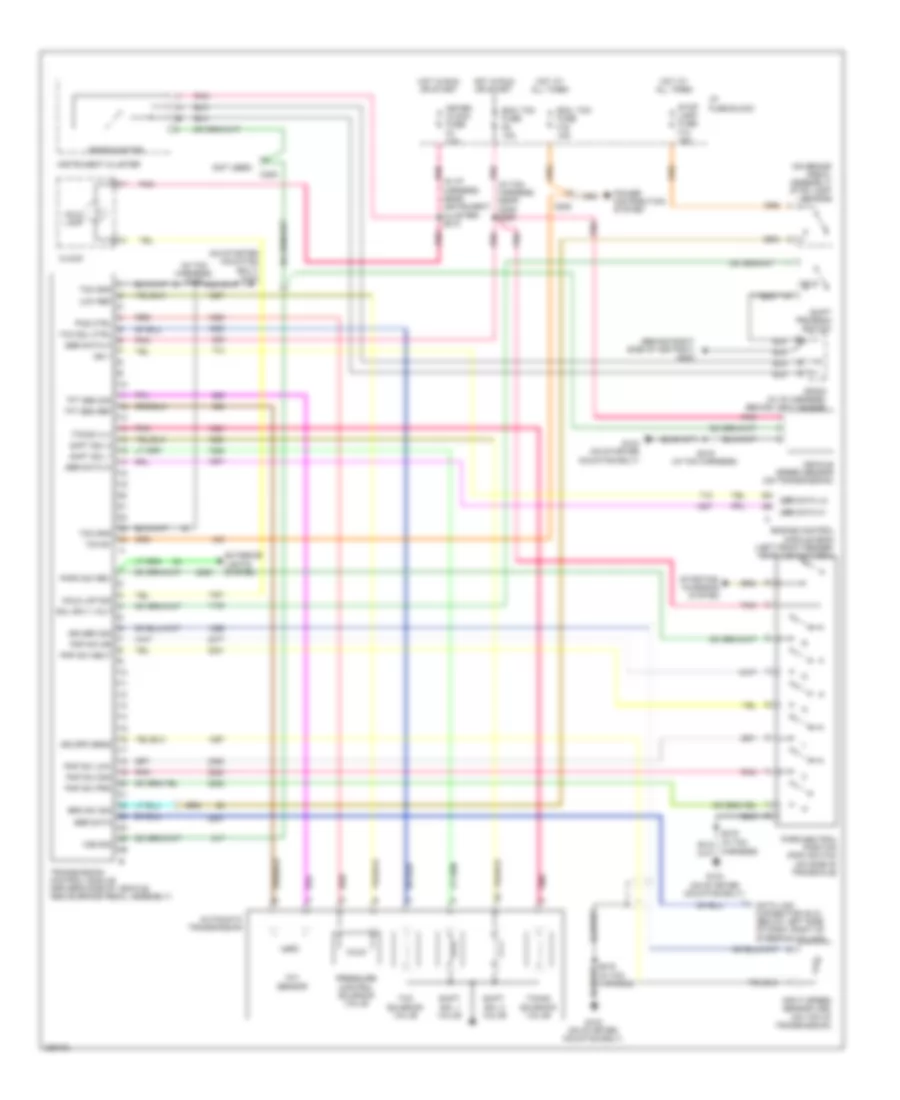 A T Wiring Diagram for Chevrolet Aveo LT 2006