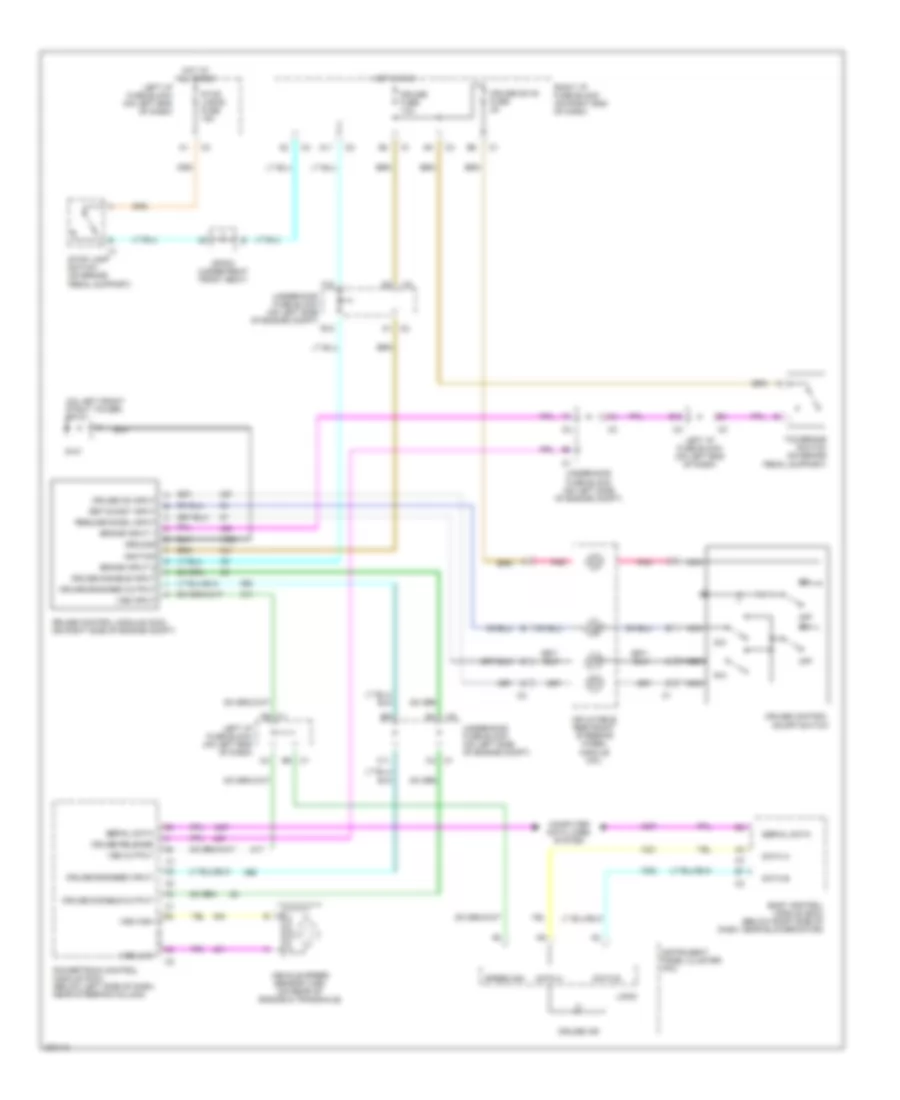 Cruise Control Wiring Diagram for Chevrolet Classic 2005