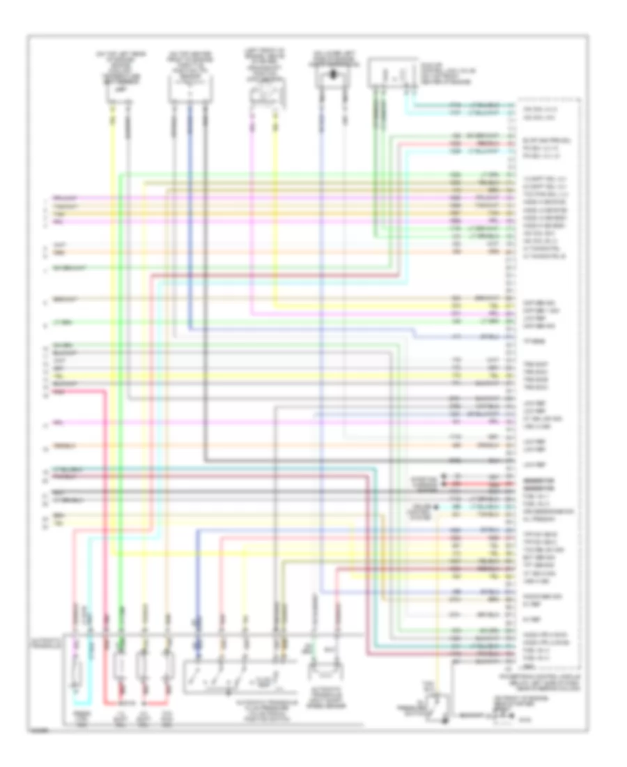 2.2L VIN F, Engine Performance Wiring Diagram (3 of 3) for Chevrolet Classic 2005