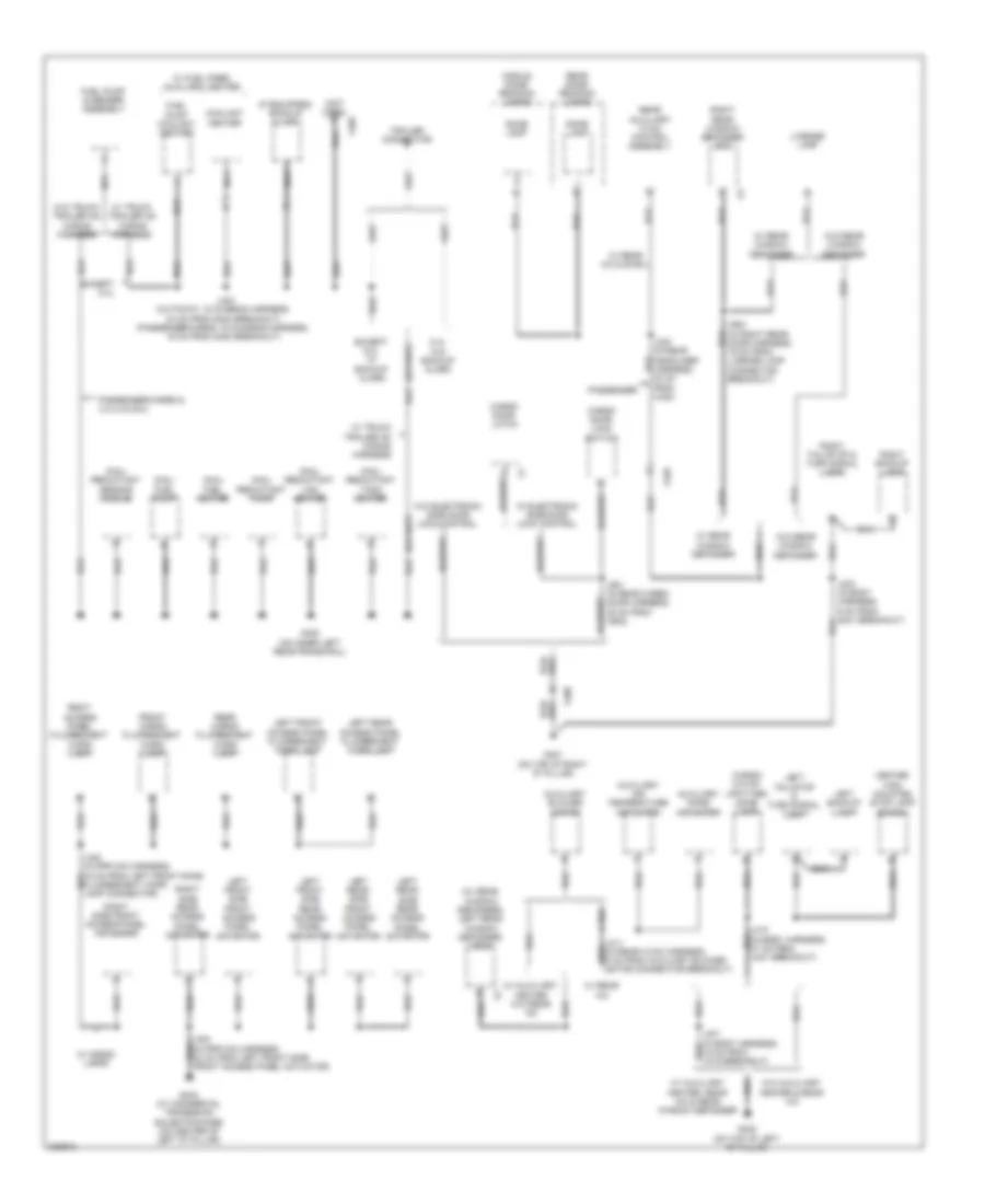 Ground Distribution Wiring Diagram 4 of 4 for Chevrolet Cutaway G2011 3500