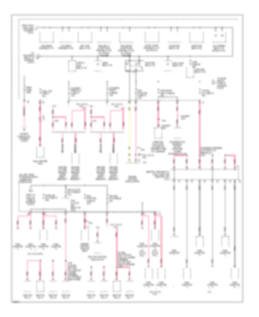 Power Distribution Wiring Diagram (2 of 5) for Chevrolet Cutaway G3500 2011
