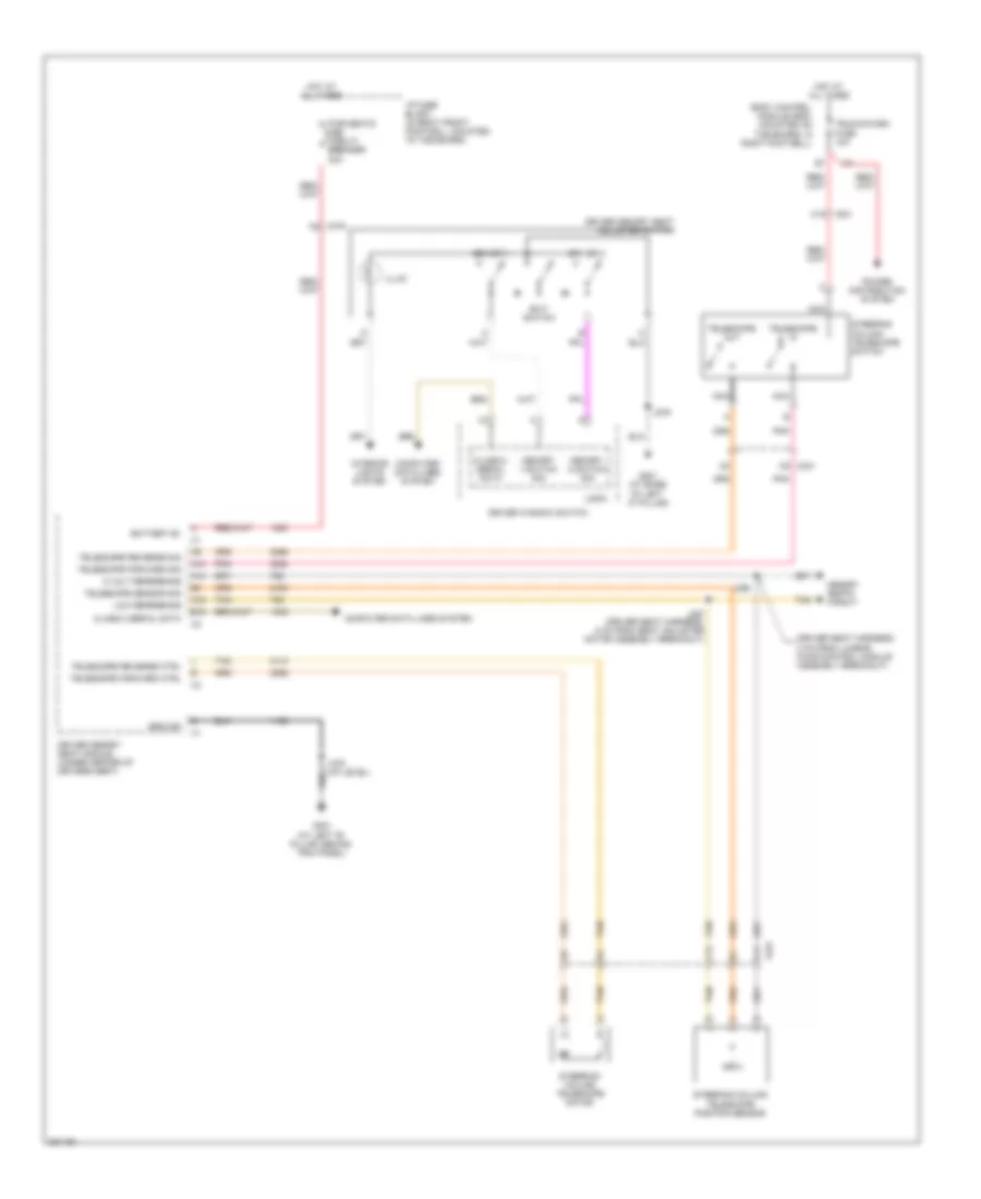 Memory Power Tilt  Power Telescopic Wiring Diagram for Chevrolet Corvette 427 2013