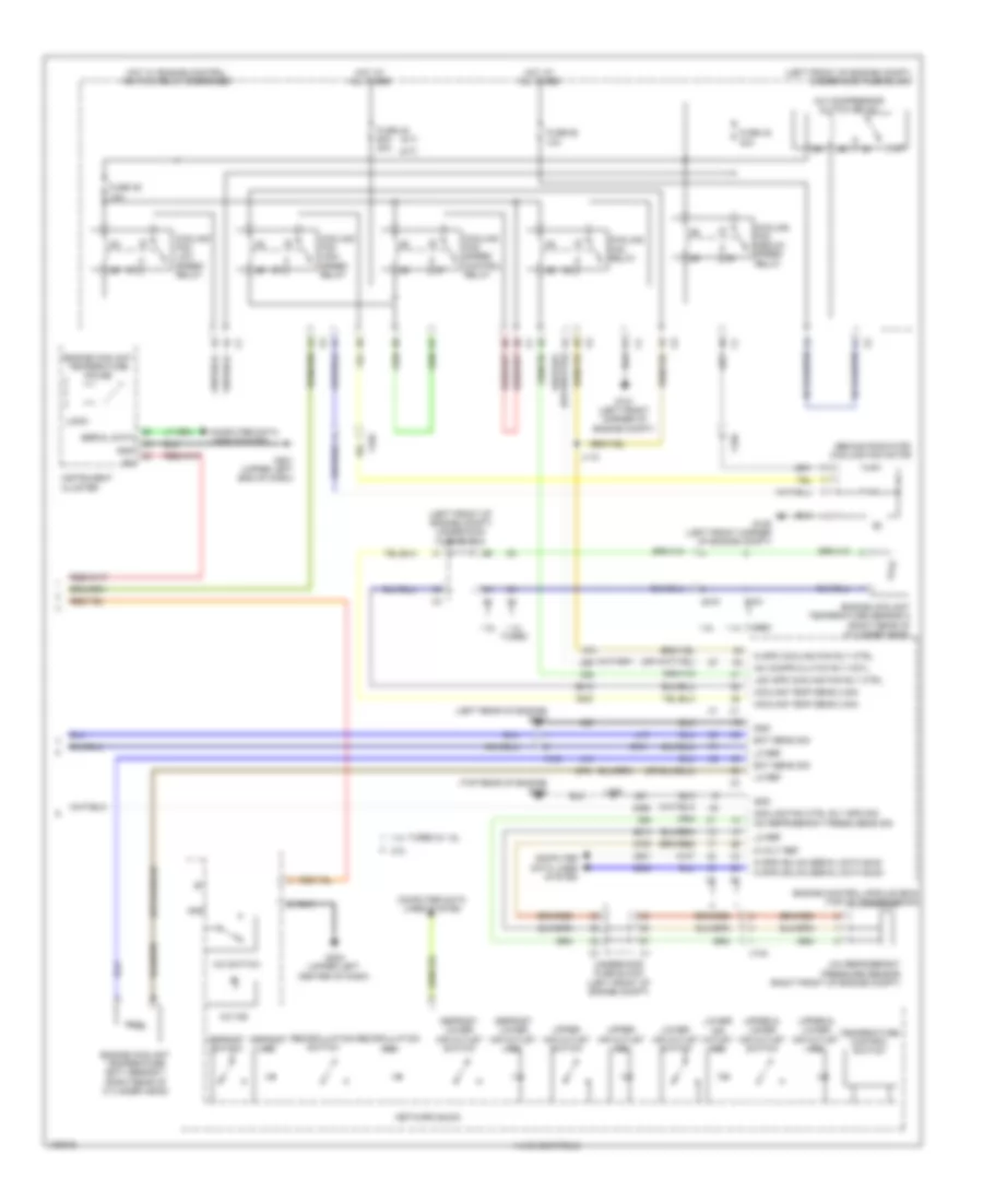 Manual AC Wiring Diagram (3 of 3) for Chevrolet Cruze Eco 2014