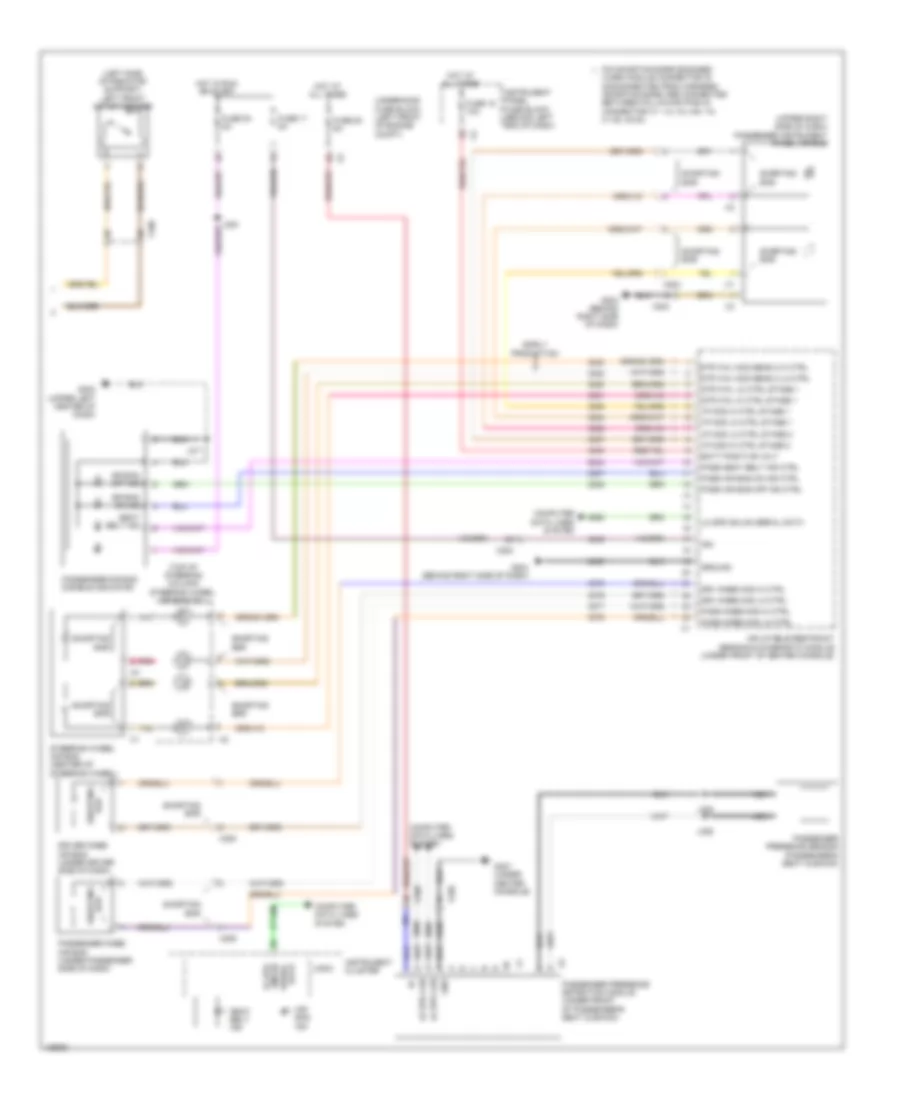 Supplemental Restraints Wiring Diagram 2 of 2 for Chevrolet Cruze Eco 2014