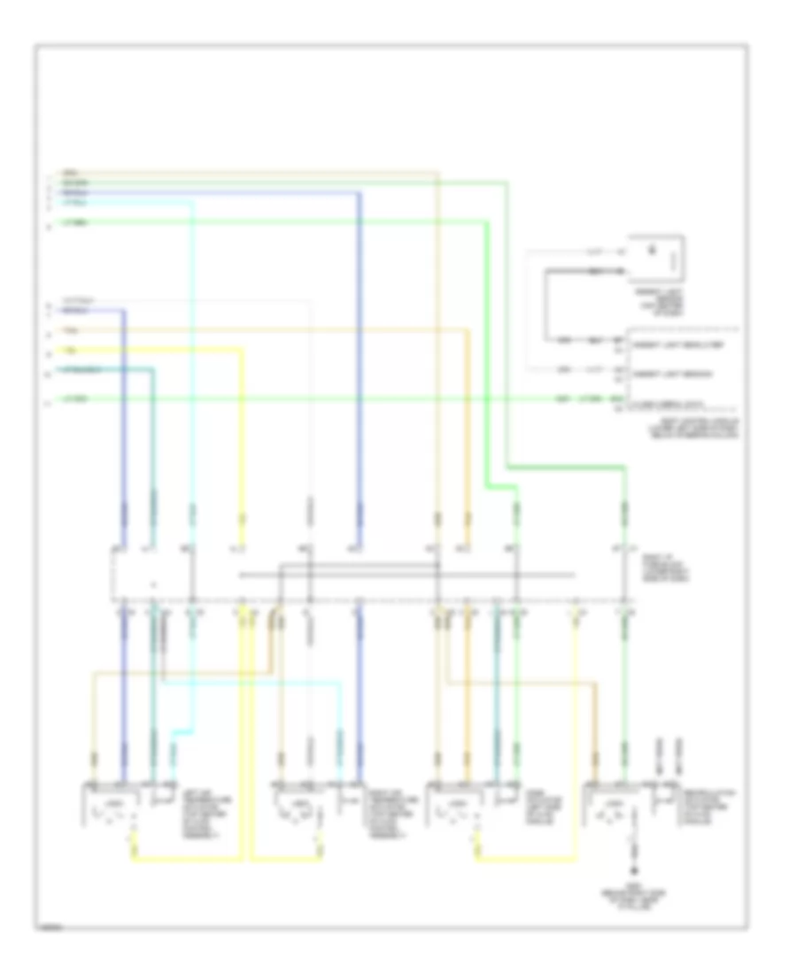 Manual A C Wiring Diagram 2 of 2 for Chevrolet Avalanche 2003 1500