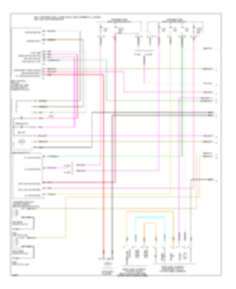 Instrument Illumination Wiring Diagram (1 of 3) for Chevrolet Avalanche 1500 2003