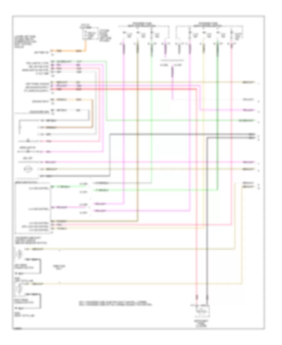 Instrument Illumination Wiring Diagram (1 of 3) for Chevrolet Cab  Chassis Silverado 3500 2006