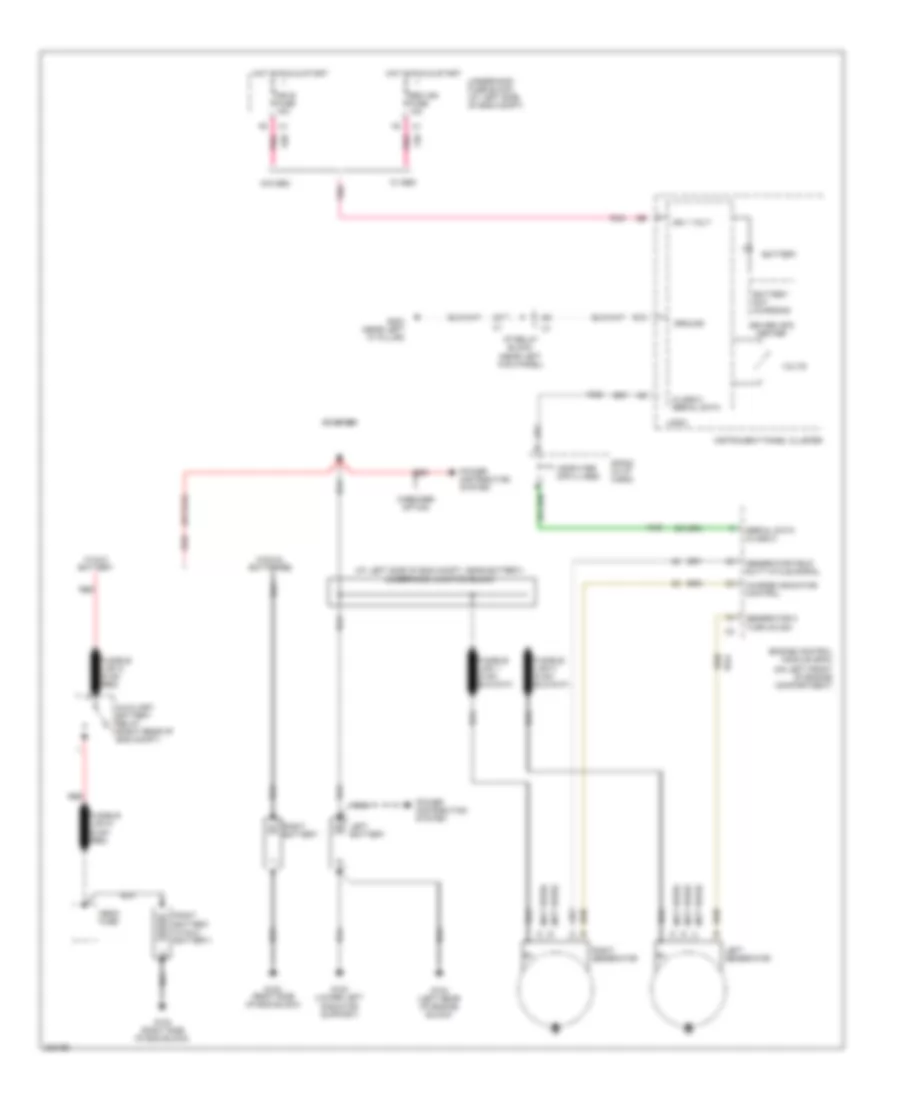 6 6L VIN D Charging Wiring Diagram for Chevrolet Cab  Chassis Silverado 2006 3500