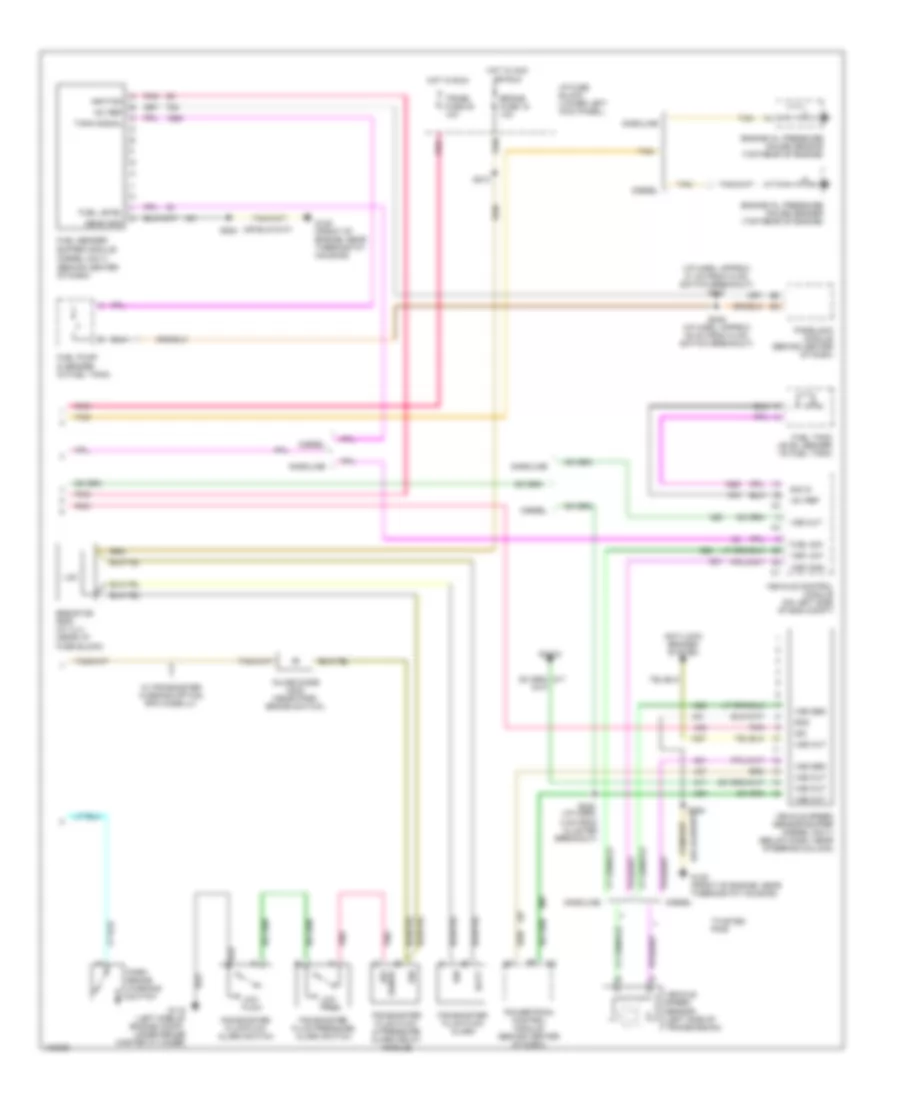 Instrument Cluster Wiring Diagram (2 of 2) for Chevrolet Chevy Express G2500 2000