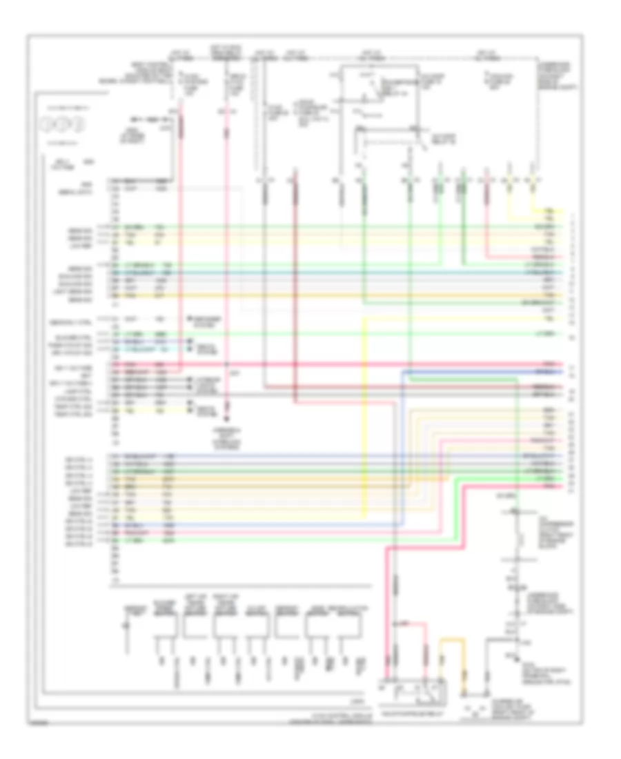 Automatic A C Wiring Diagram 1 of 2 for Chevrolet Corvette Grand Sport 2013