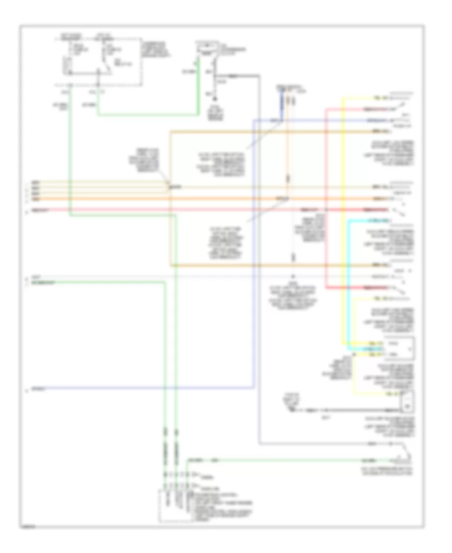 Manual AC Wiring Diagram, Cargo Van (2 of 3) for Chevrolet Chevy Express G1500 2006
