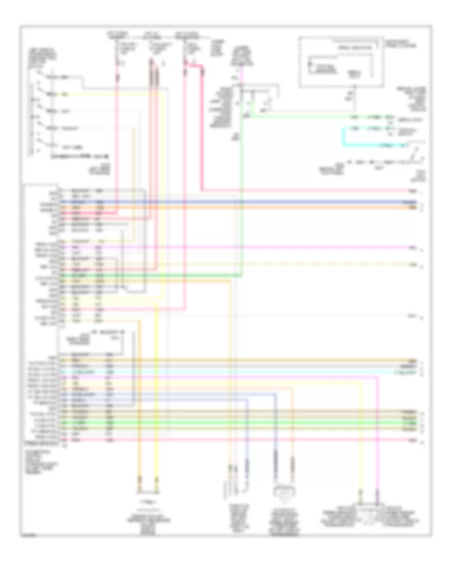 A T Wiring Diagram 1 of 2 for Chevrolet Chevy Express G2006 1500