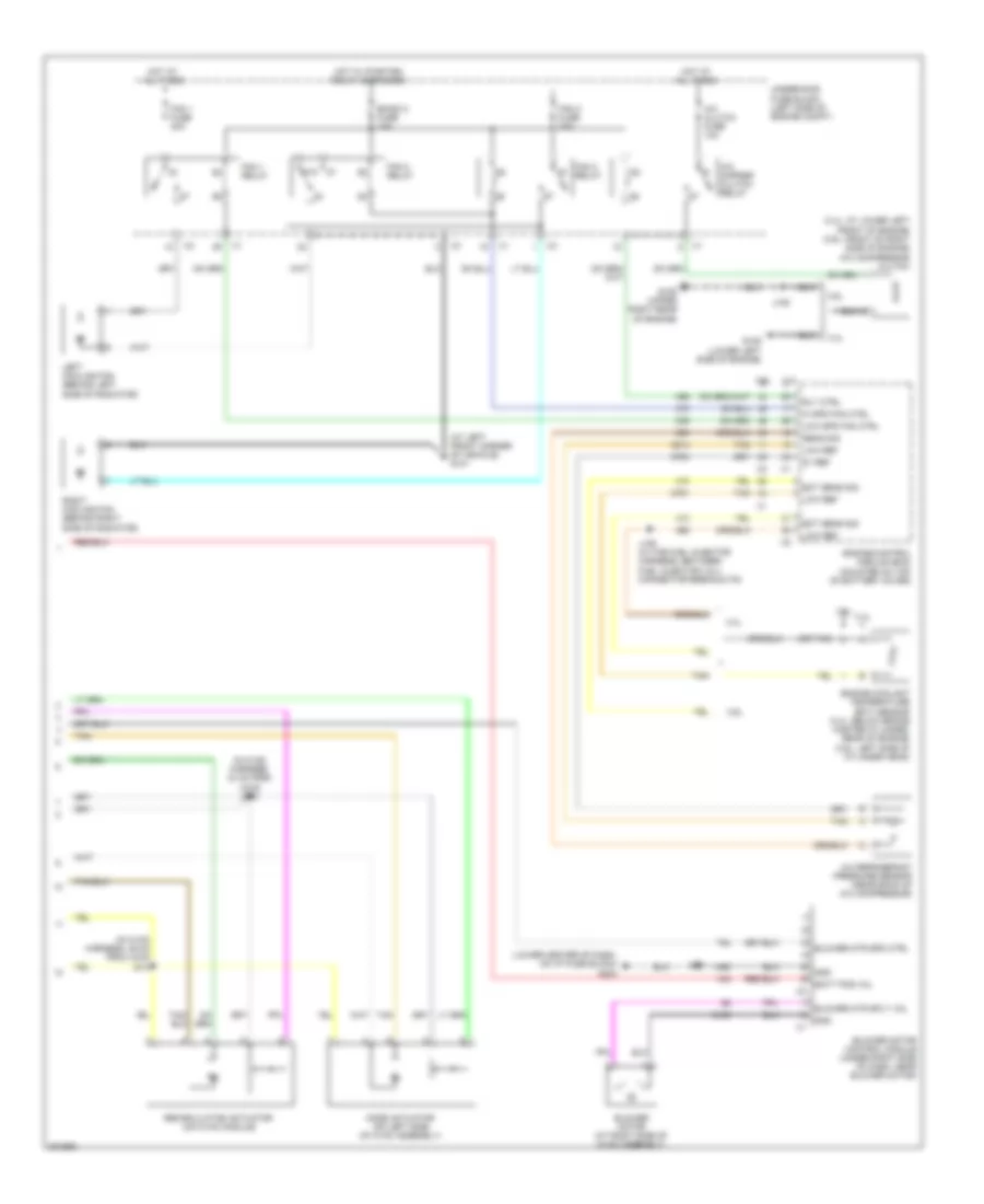 Manual A C Wiring Diagram 2 of 2 for Chevrolet Equinox LS 2009