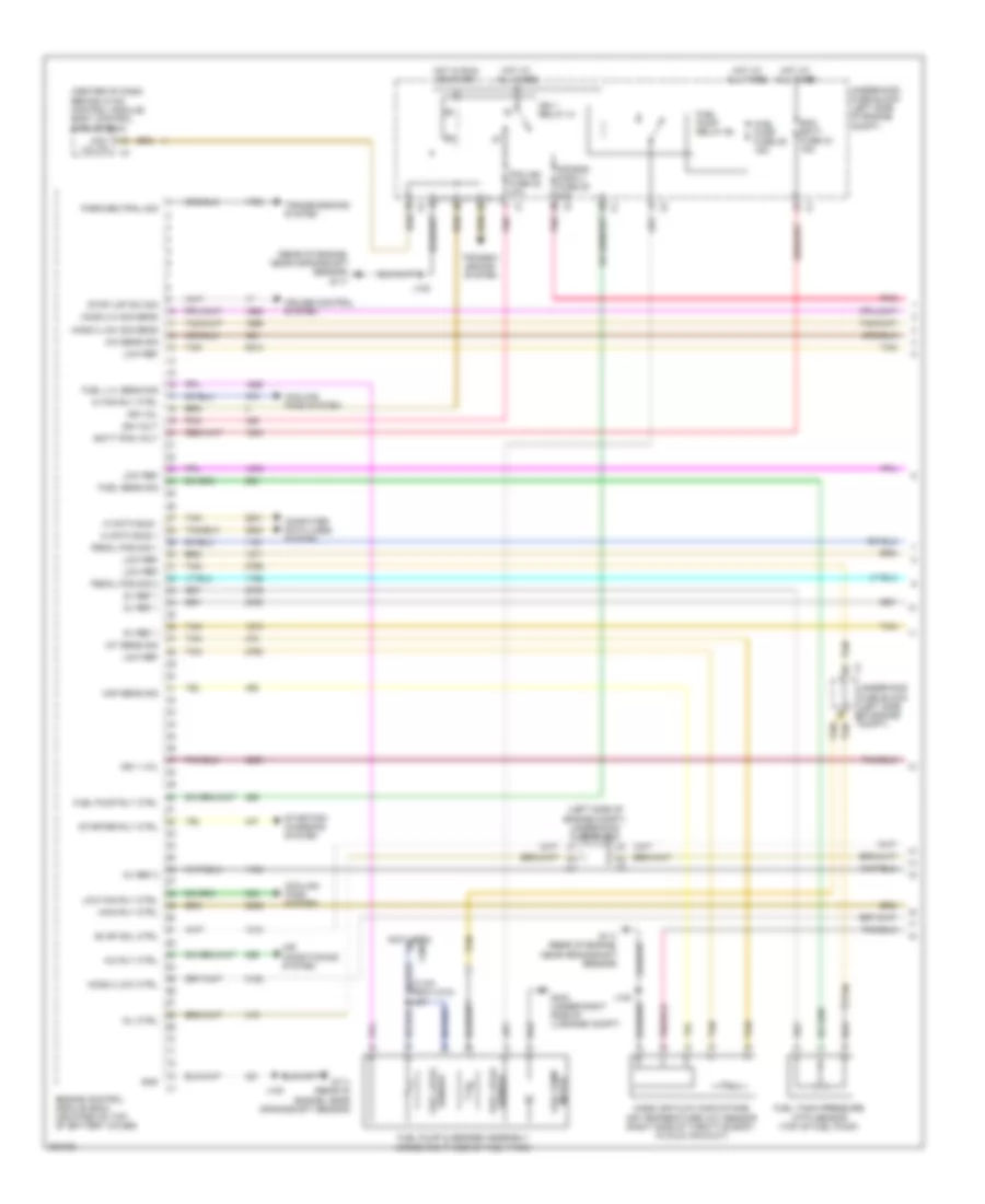 3 4L VIN F Engine Performance Wiring Diagram 1 of 3 for Chevrolet Equinox LS 2009