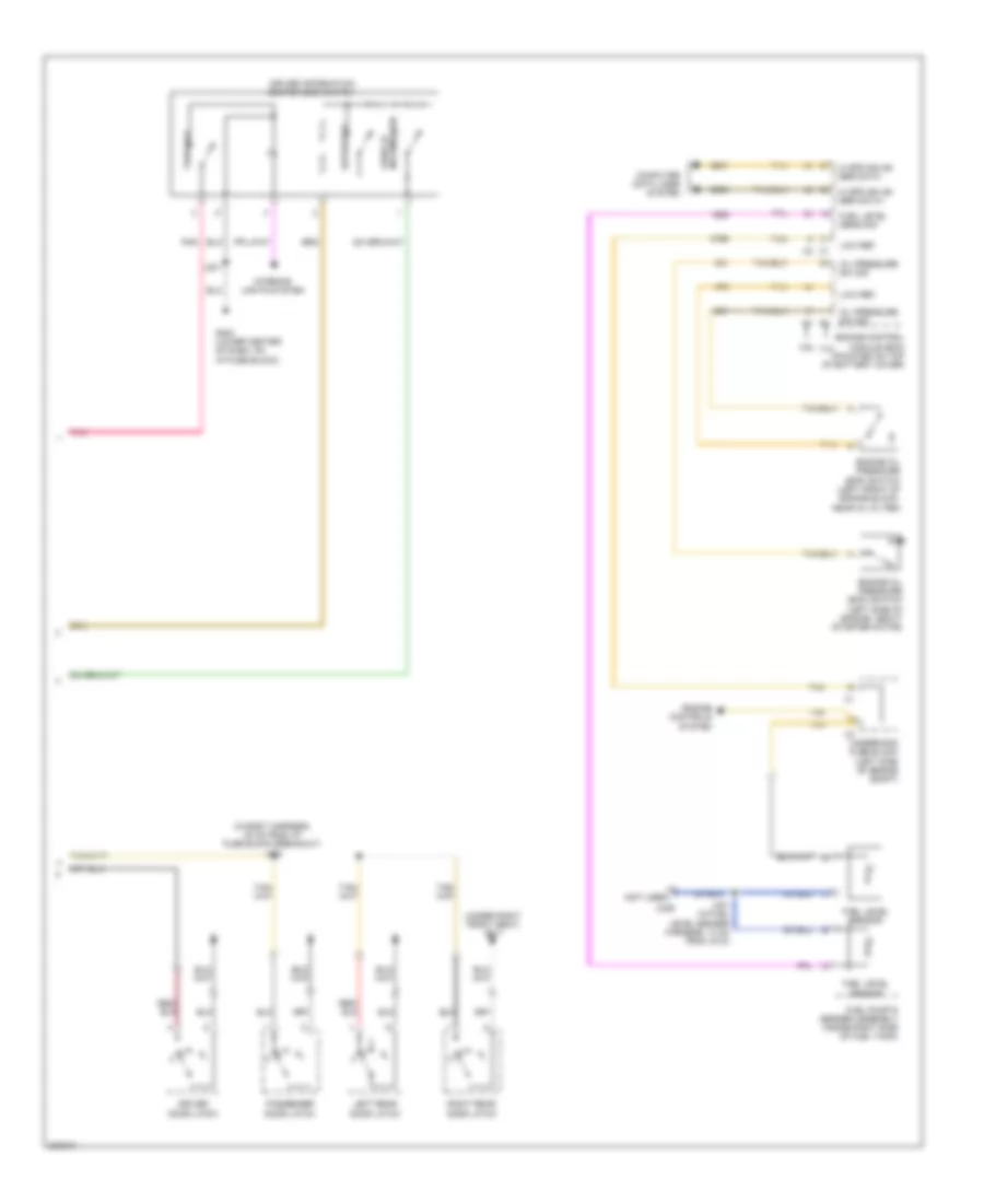 Instrument Cluster Wiring Diagram 2 of 2 for Chevrolet Equinox LS 2009