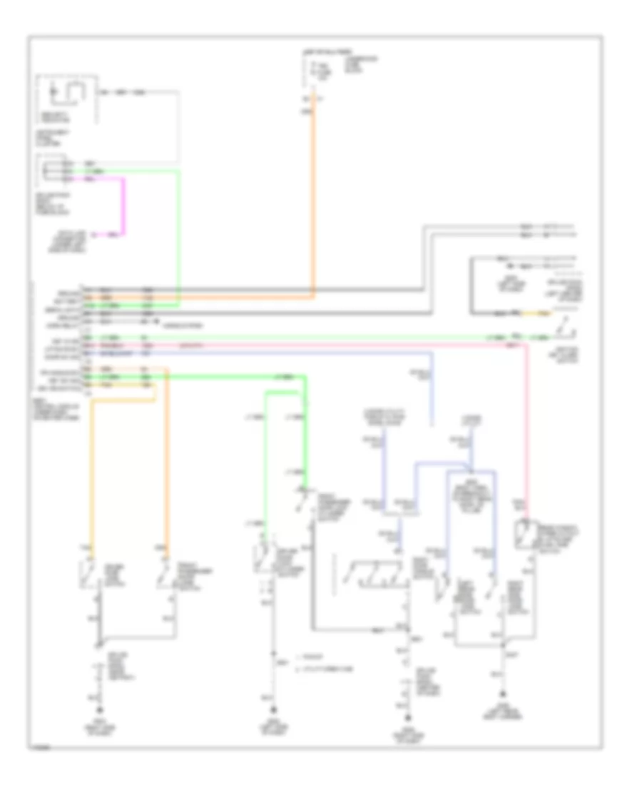 Forced Entry Wiring Diagram for Chevrolet Blazer 2003