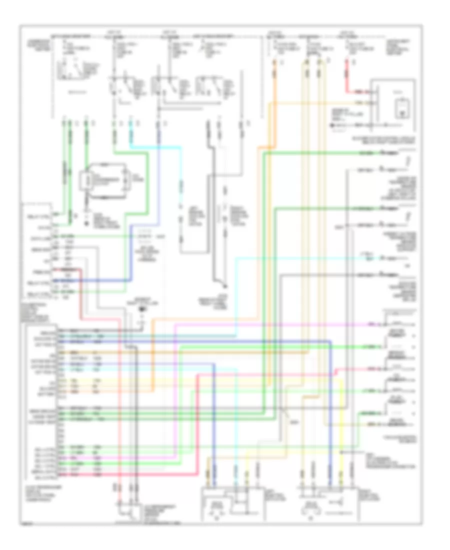 Air Conditioning Wiring Diagrams, Auto AC for Chevrolet Corvette 1997