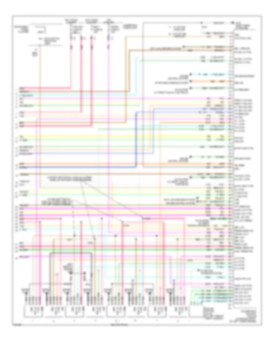 5.3L VIN T, Engine Performance Wiring Diagram (5 of 5) for Chevrolet Chevy Express G2500 2006