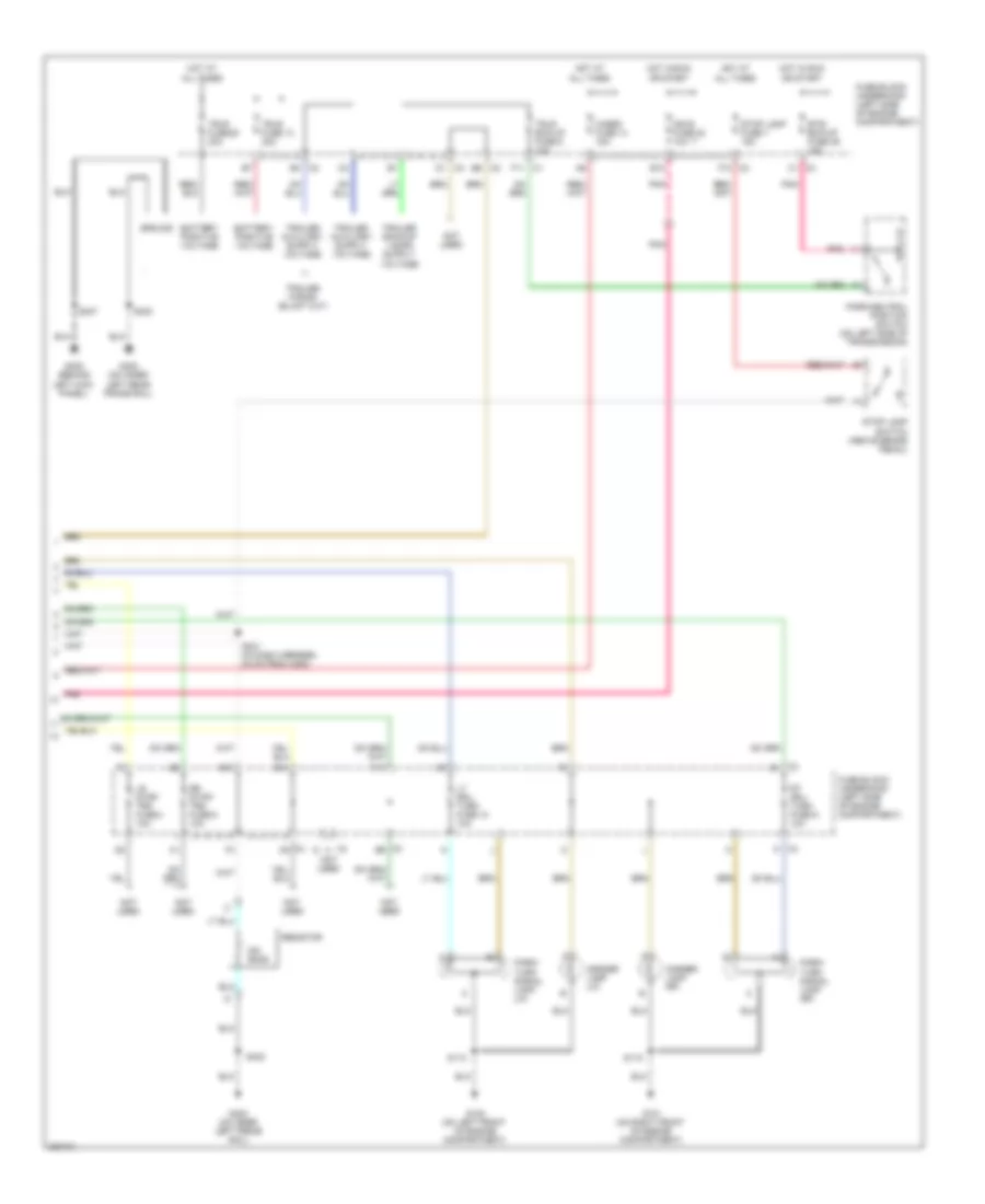 Exterior Lamps Wiring Diagram, Cutaway Chassis (2 of 2) for Chevrolet Chevy Express G2500 2006