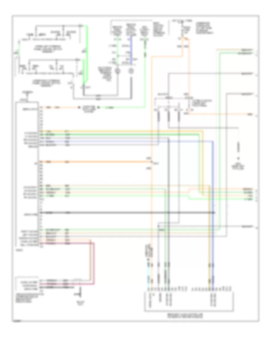 Premium Sound Radio Wiring Diagram, with Digital Radio Receiver (1 of 2) for Chevrolet Silverado 2500 HD 2006