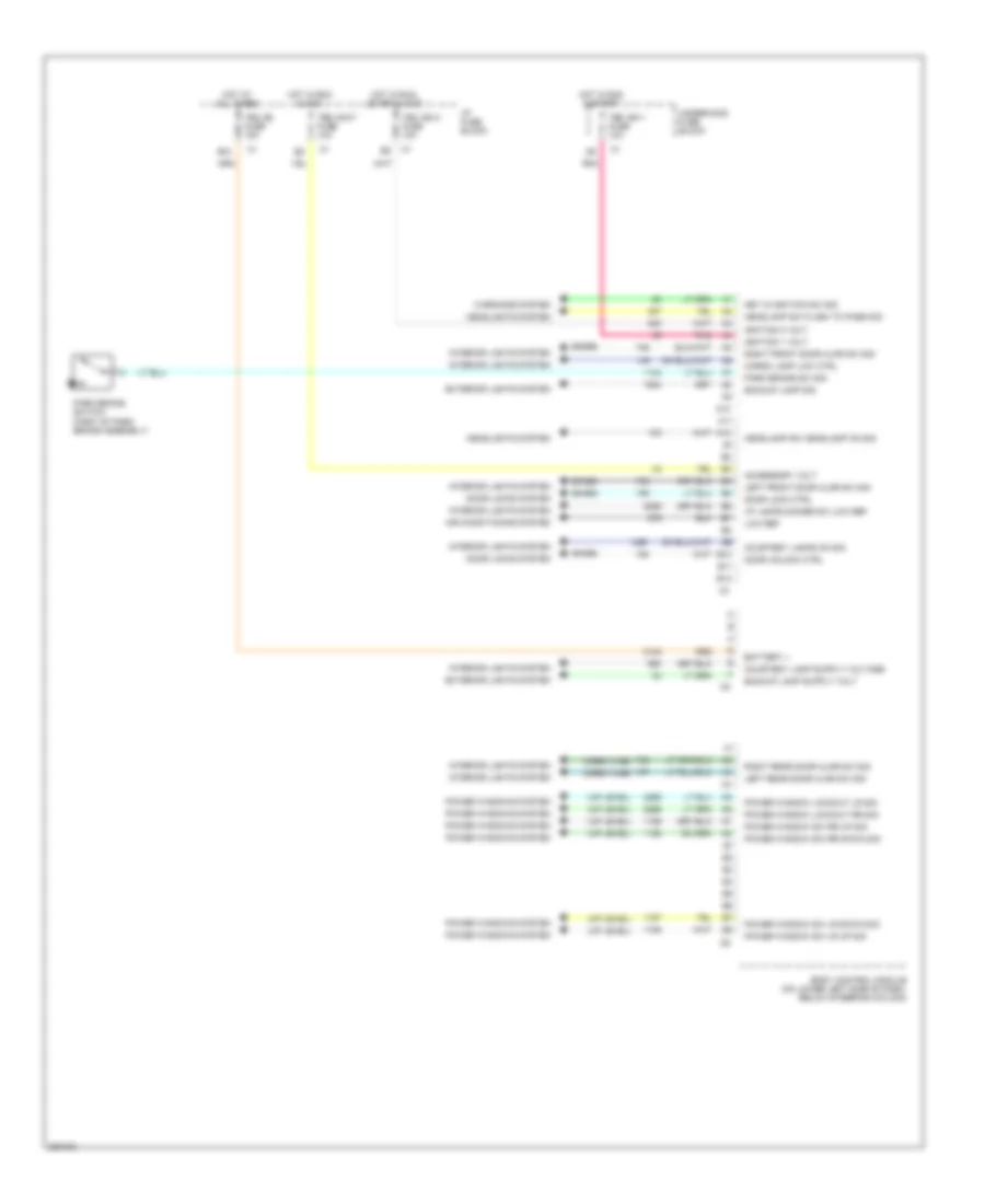 Body Control Modules Wiring Diagram (2 of 2) for Chevrolet Silverado 2500 HD 2006