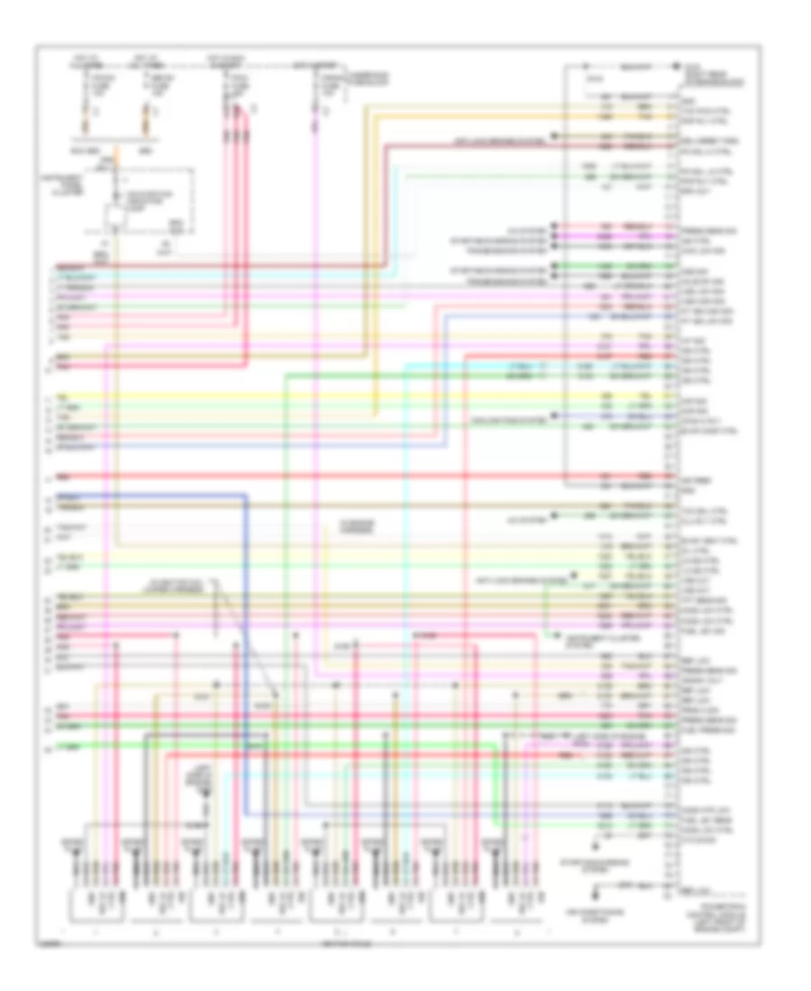 5.3L VIN Z, Engine Performance Wiring Diagram (5 of 5) for Chevrolet Silverado 2500 HD 2006