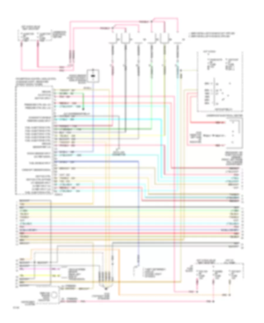 3.4L (VIN S), Engine Performance Wiring Diagrams (2 of 3) for Chevrolet Camaro 1994