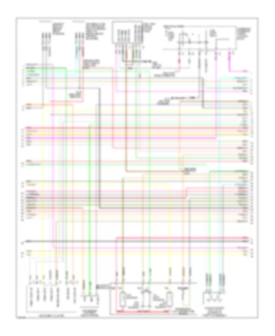 3.4L (VIN E), Engine Performance Wiring Diagrams (2 of 4) for Chevrolet Venture 1998