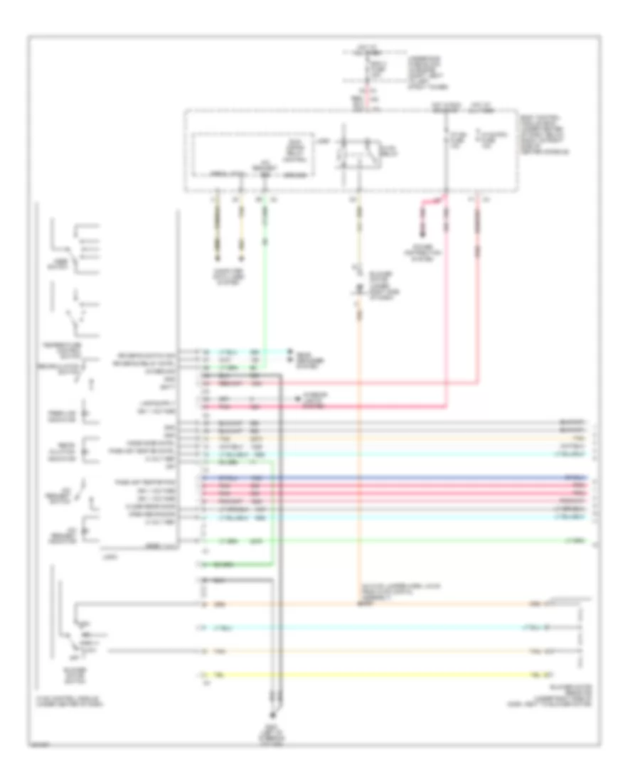 2.2L VIN F, Manual AC Wiring Diagram (1 of 2) for Chevrolet Cobalt SS 2005