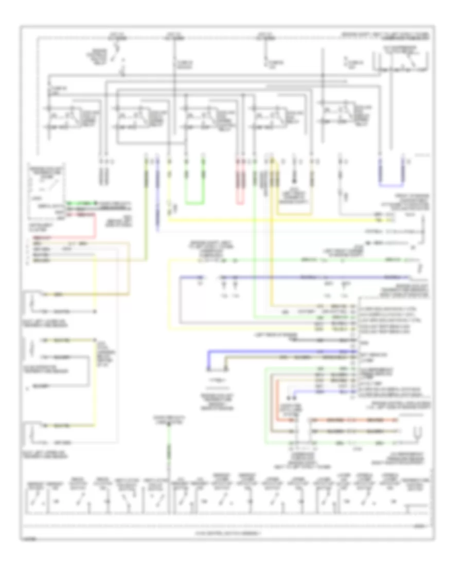 Automatic A C Wiring Diagram 2 of 2 for Chevrolet Cruze Eco 2013