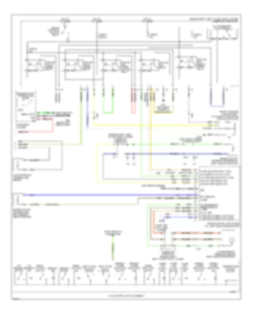 Manual AC Wiring Diagram (2 of 2) for Chevrolet Cruze Eco 2013