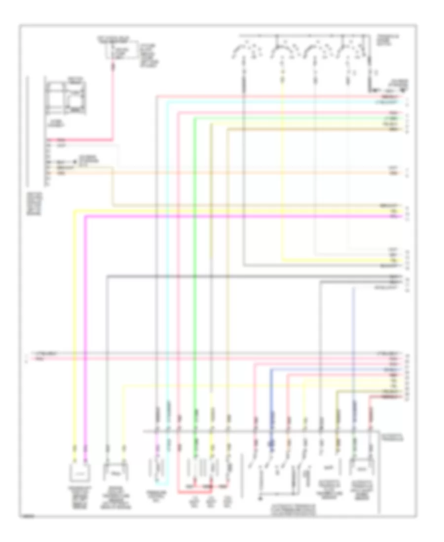 2.2L VIN F, Engine Performance Wiring Diagram (2 of 3) for Chevrolet Cavalier 2003