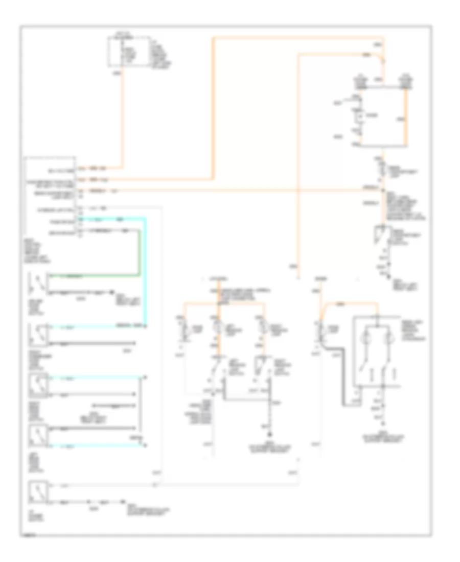 Courtesy Lamps Wiring Diagram for Chevrolet Cavalier 2003