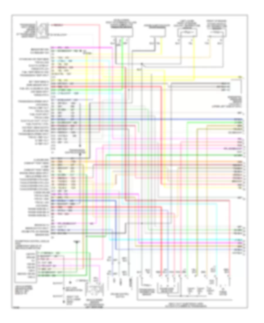 6.5L (VIN S), Engine Performance Wiring Diagrams (1 of 4) for Chevrolet Pickup C1500 1996