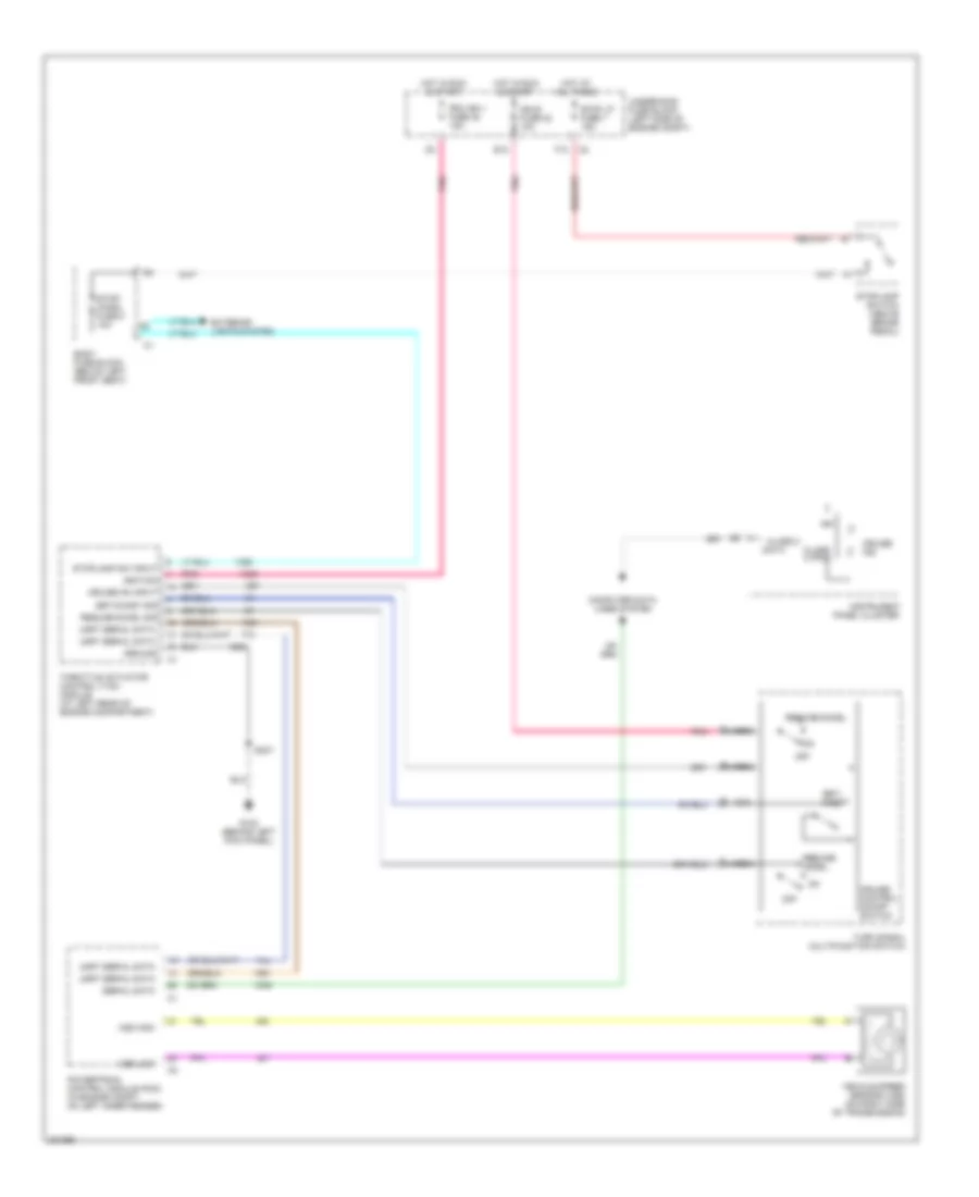 Cruise Control Wiring Diagram with Active Handling for Chevrolet Chevy Express H2006 1500