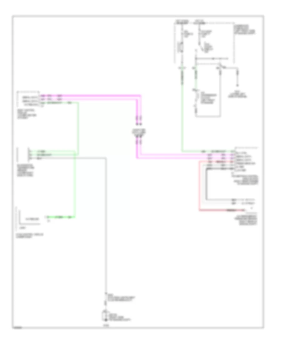 Compressor Wiring Diagram for Chevrolet Colorado 2005