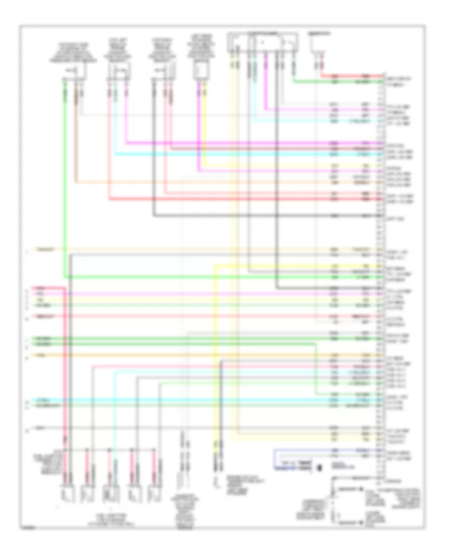 3.5L VIN 6, Engine Performance Wiring Diagram (5 of 5) for Chevrolet Colorado 2005